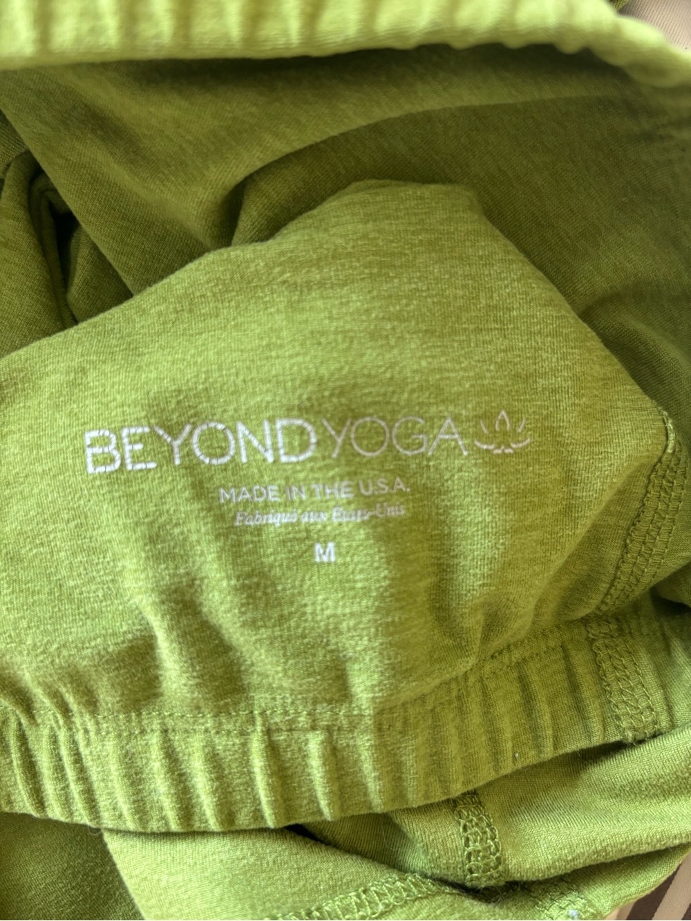 Beyond Yoga Spacedye Refocus Cropped Tank - leaf green, medium - Picture 3 of 6